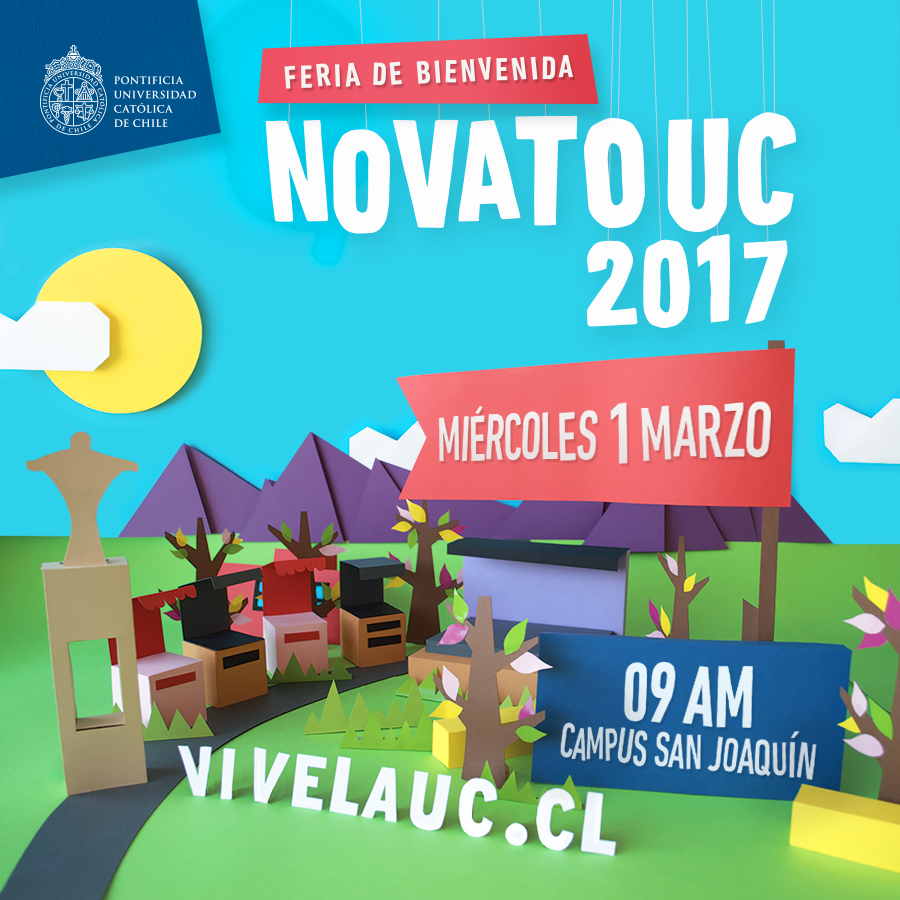 Participa en la Bienvenida #NovatoUC 2017!